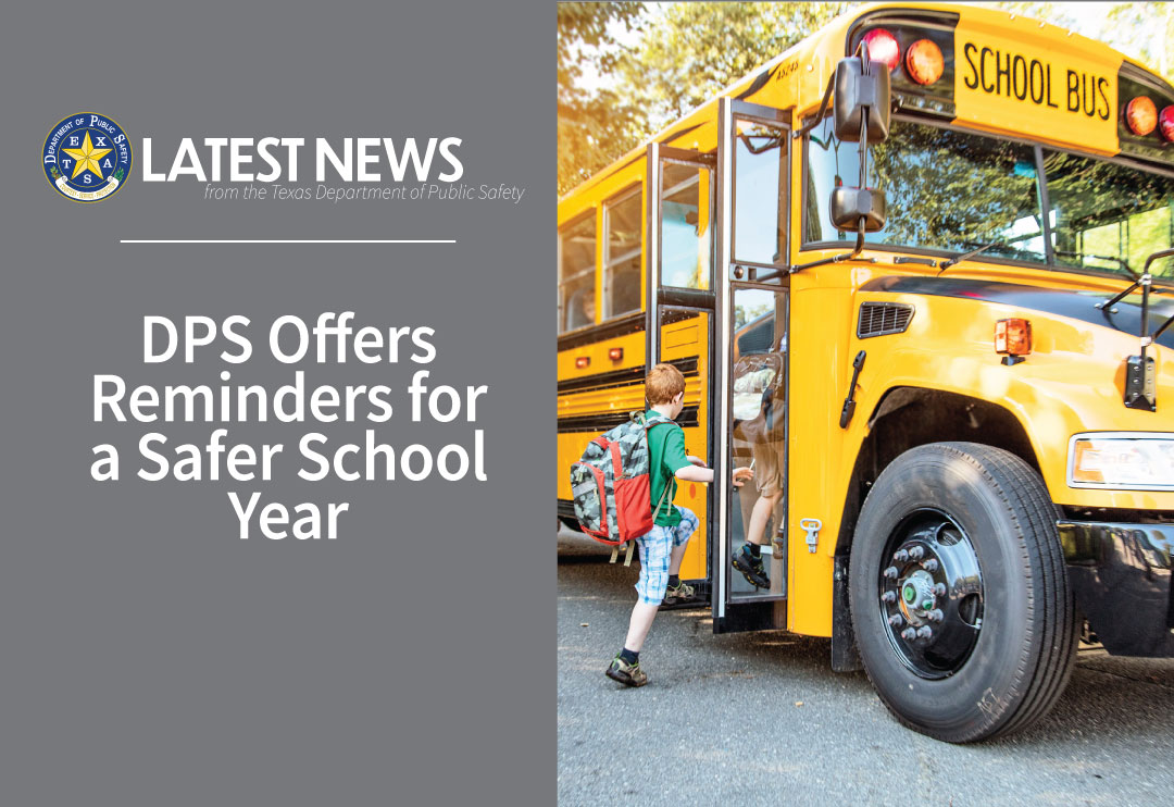 DPS Offers Reminders for a Safer School Year
