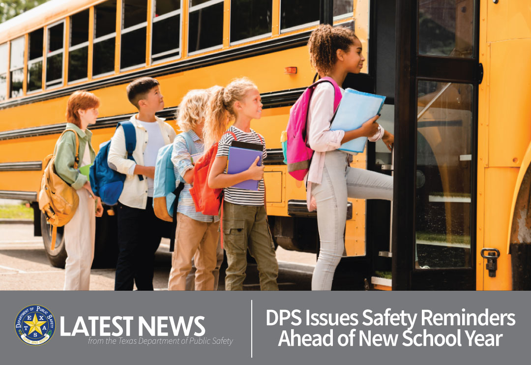 DPS Issues Safety Reminders Ahead of New School Year