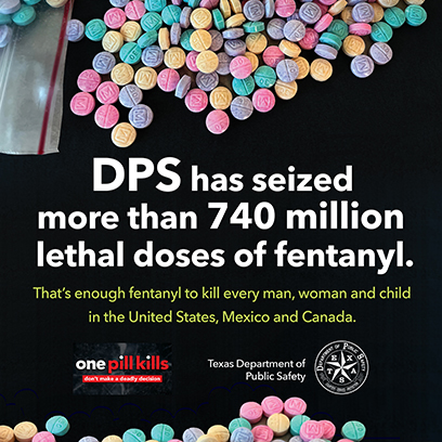740 million lethal doses seized of Fentanyl