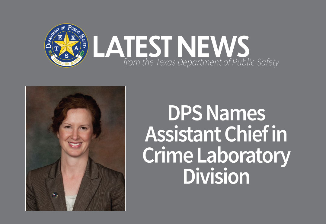 New Crime Lab Assistant Chief