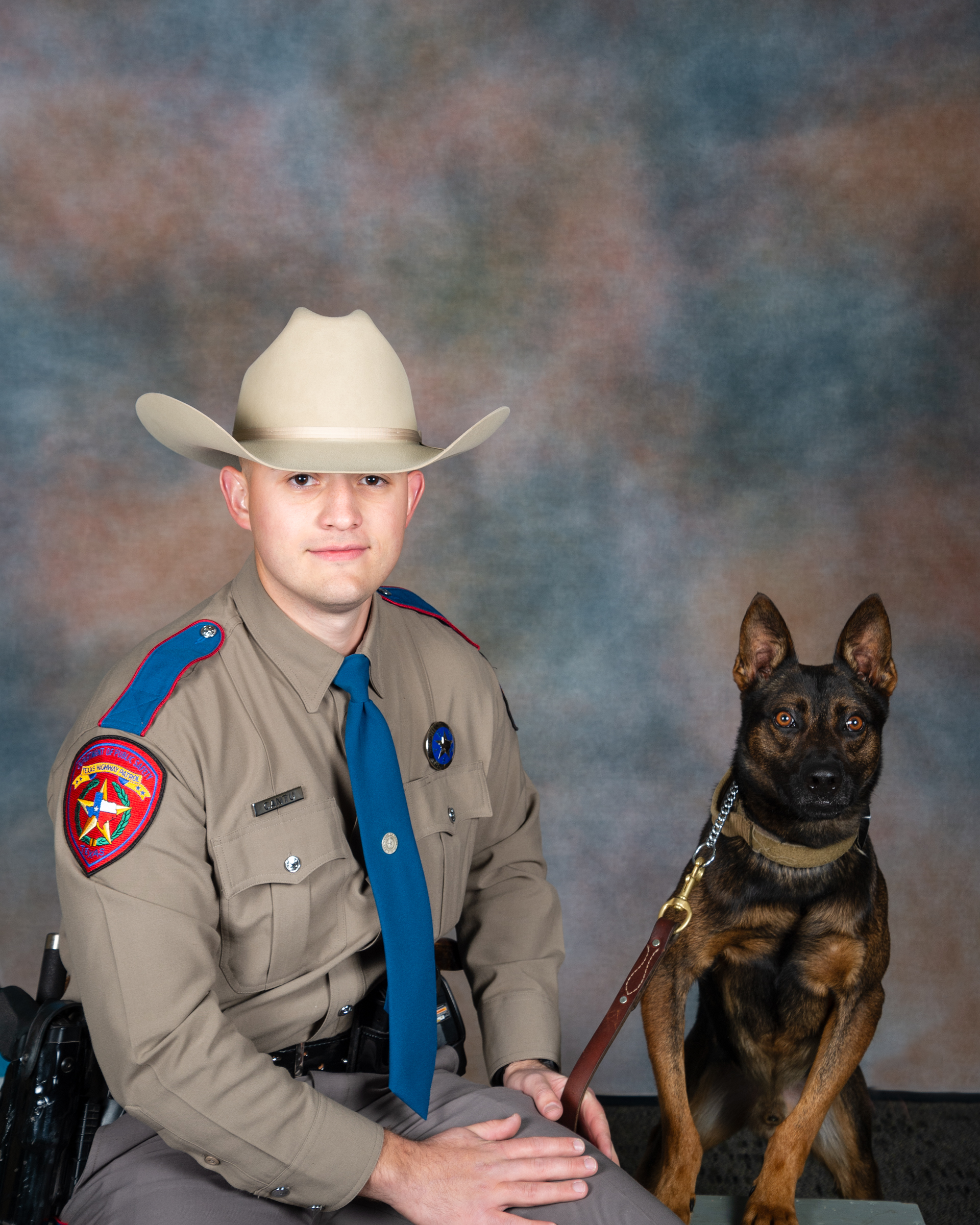 Trooper Christopher Cantu & K-9 Eki: Tracking Handler 