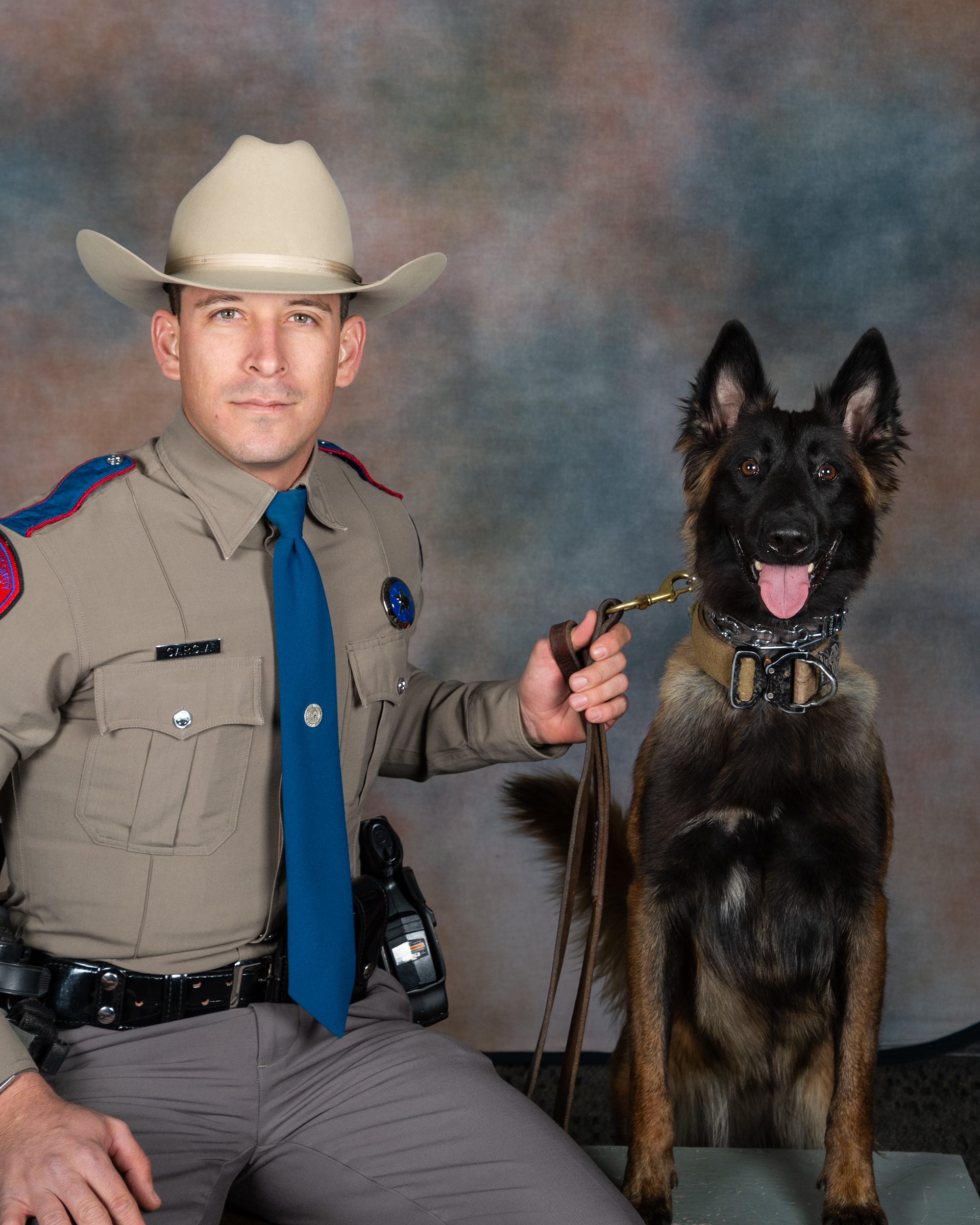 Trooper Joaquin Garcia & K-9 Tola: Detection Handler 