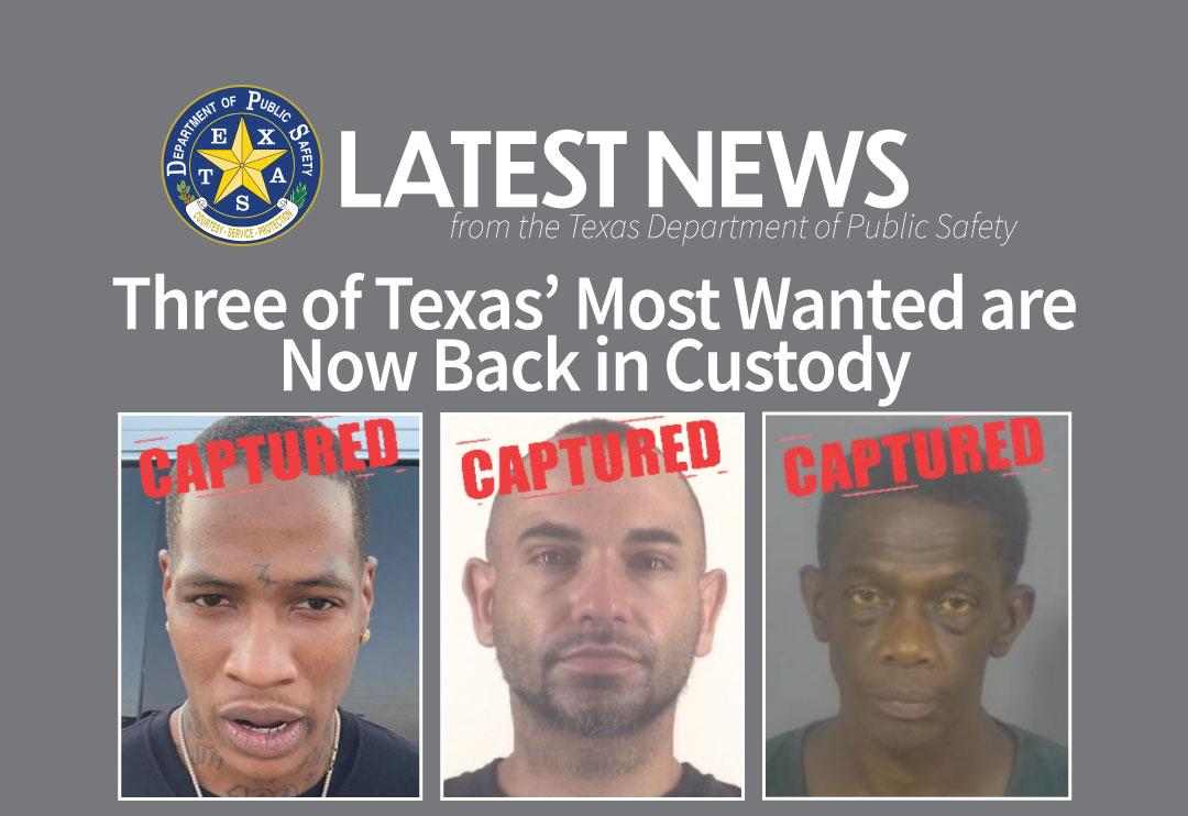 Three Fugitives Captured