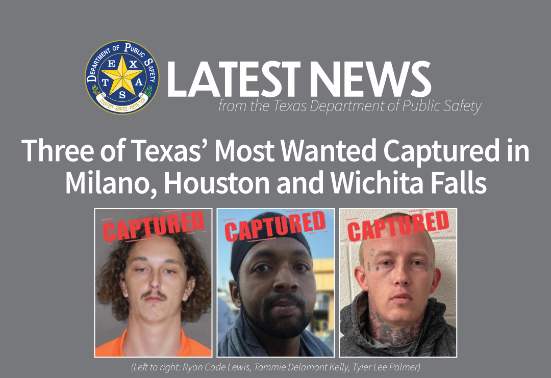 Three Captured 10 Most Wanted Photos