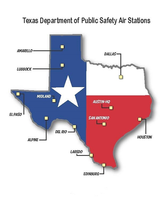 Texas Department of Public Safety Air Stations