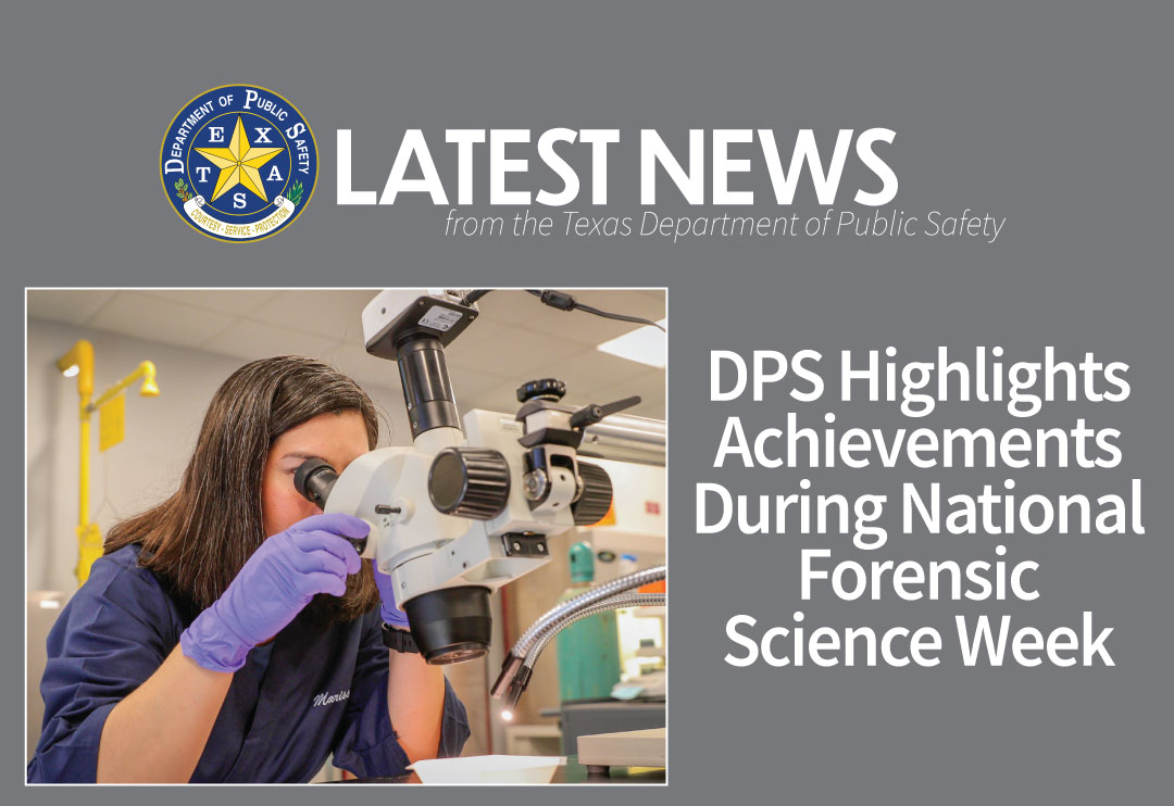 National Forensic Science Week