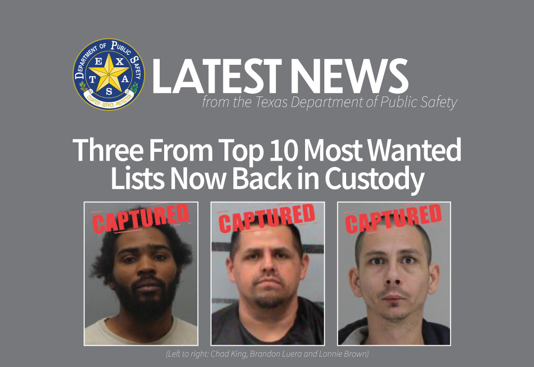 Top 10 Most Wanted Captures