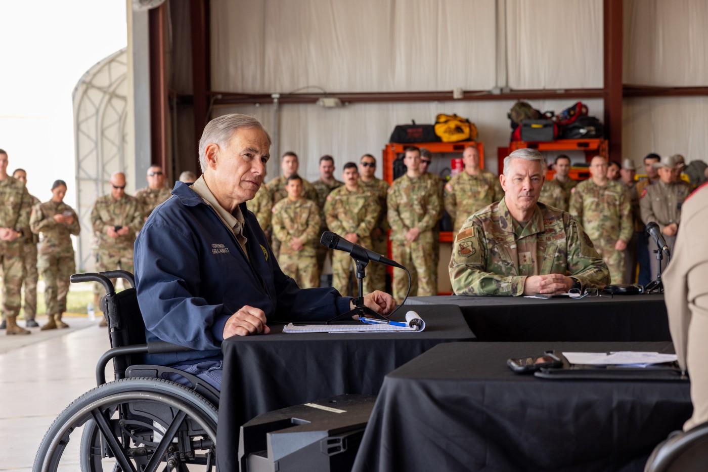 Greg Abbott - Thanks to these Texas Rangers and Dept. of Public