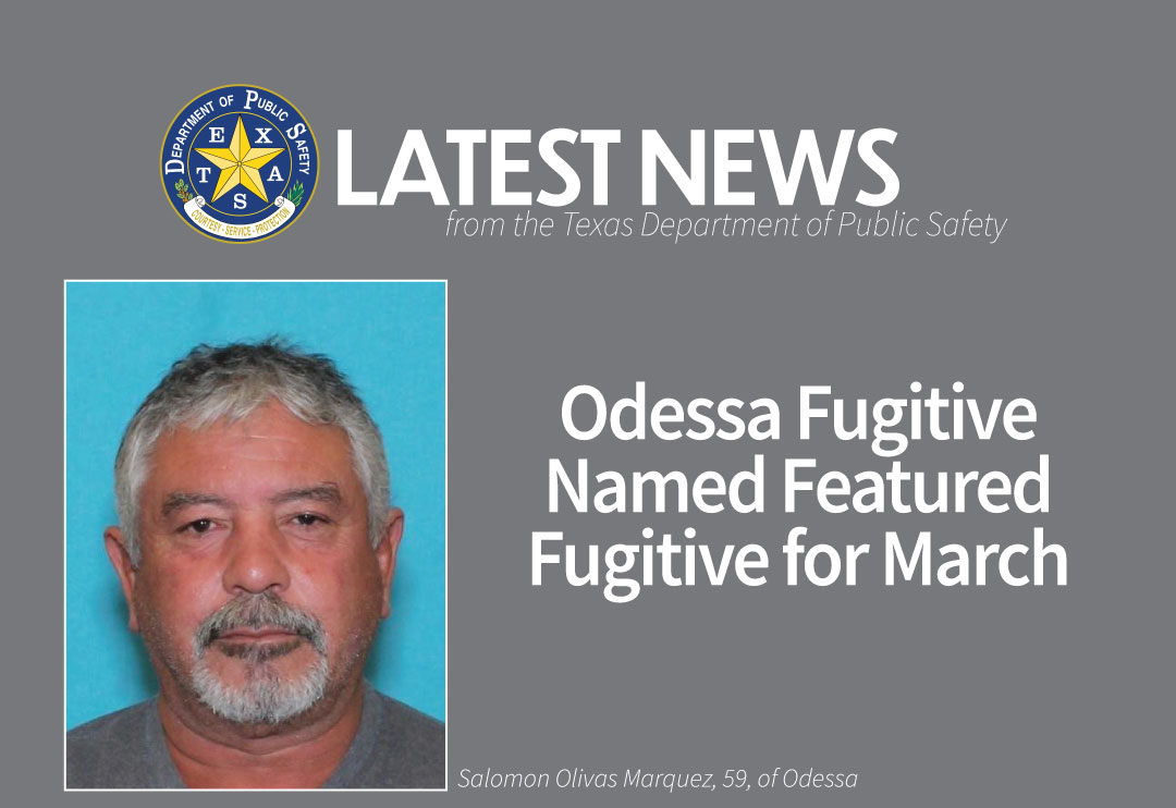 March Featured Fugitive