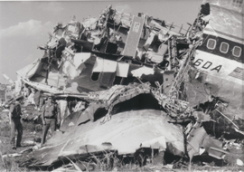 DPS troopers helped secure the scene of the Delta Airlines crash at DFW International Airport in August 1985. The crash killed 137 people, including two people on the ground.