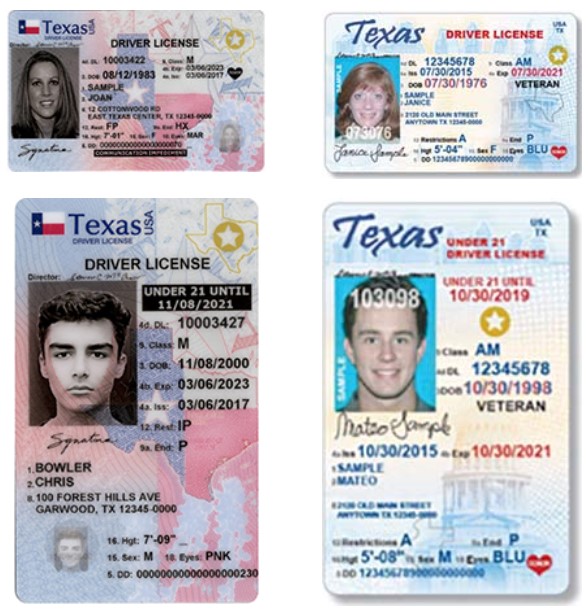 Validating a drivers license in texas
