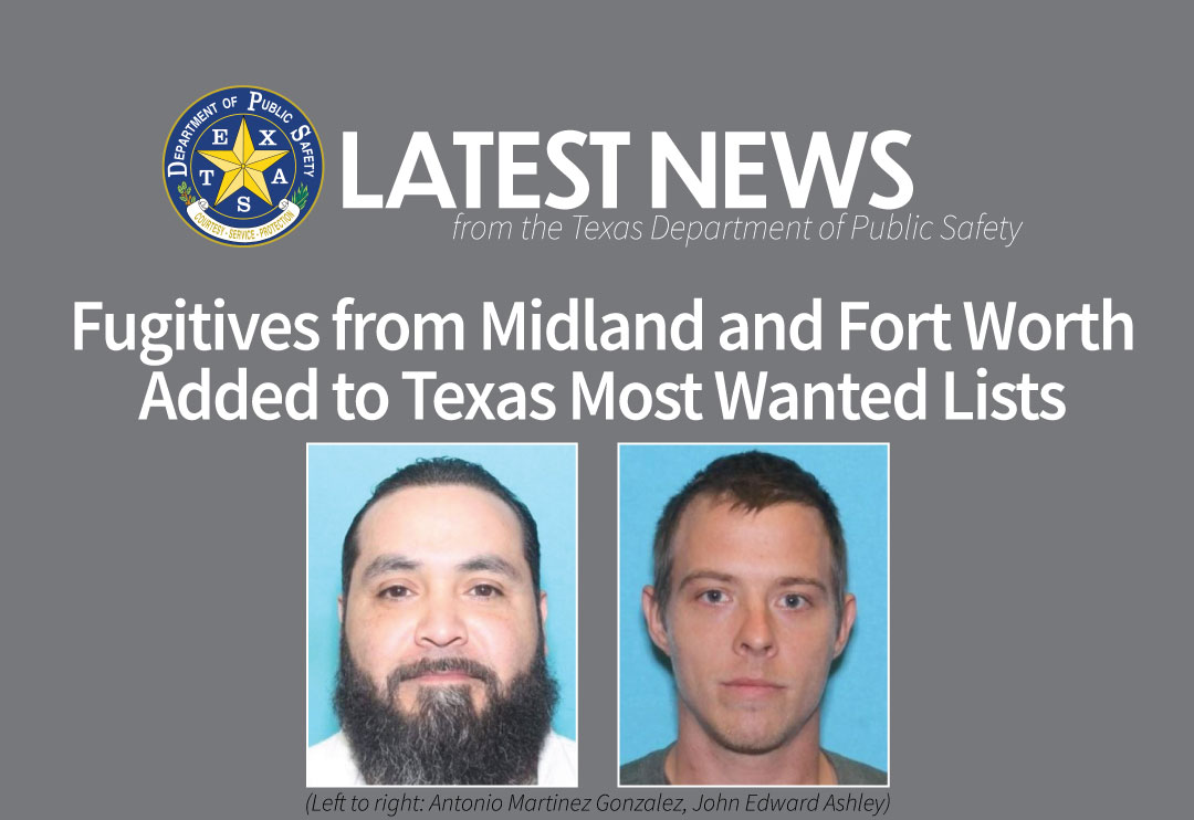 Wanted Fugitives Added to Lists