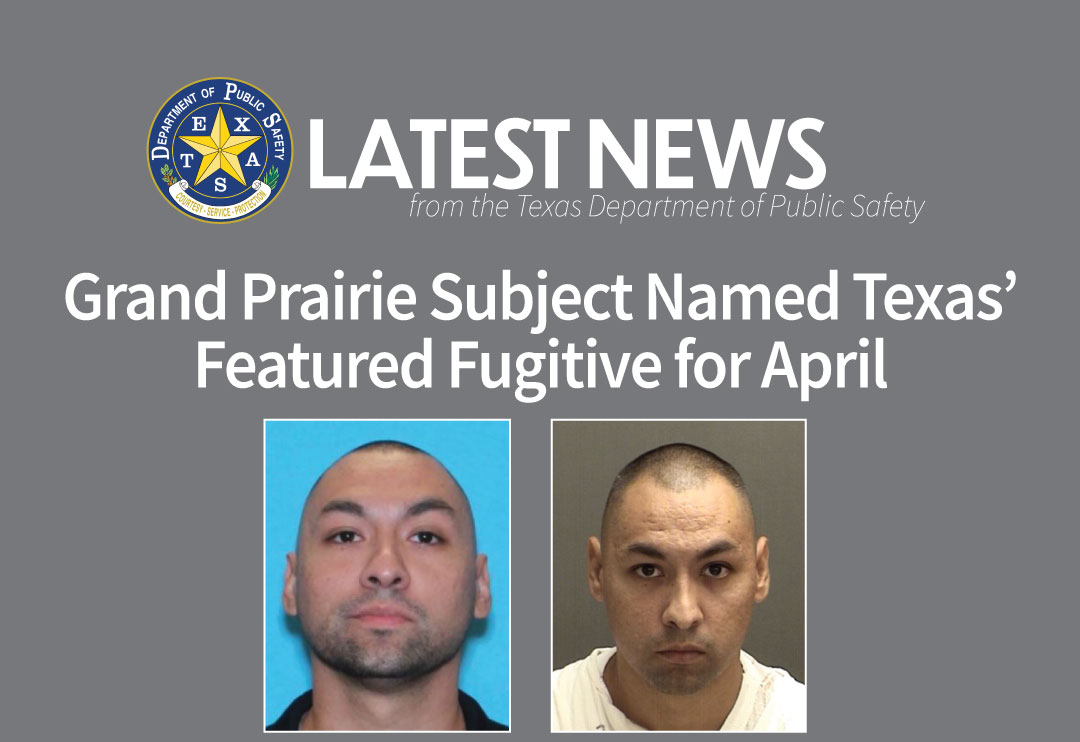 April Featured Fugitive