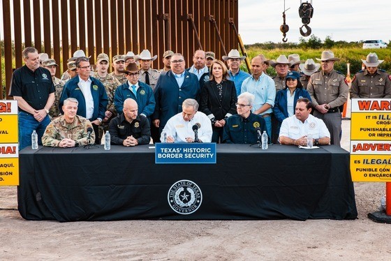 HIstoric Border Security Measure Signing