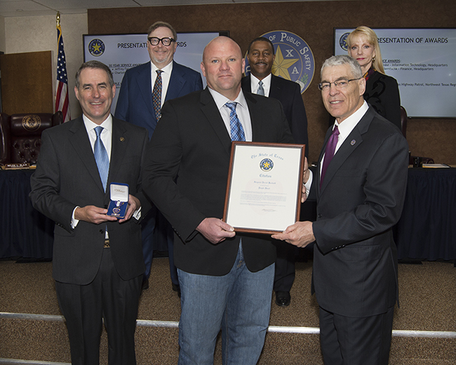 Sgt. Burtnett Receives Purple Heart