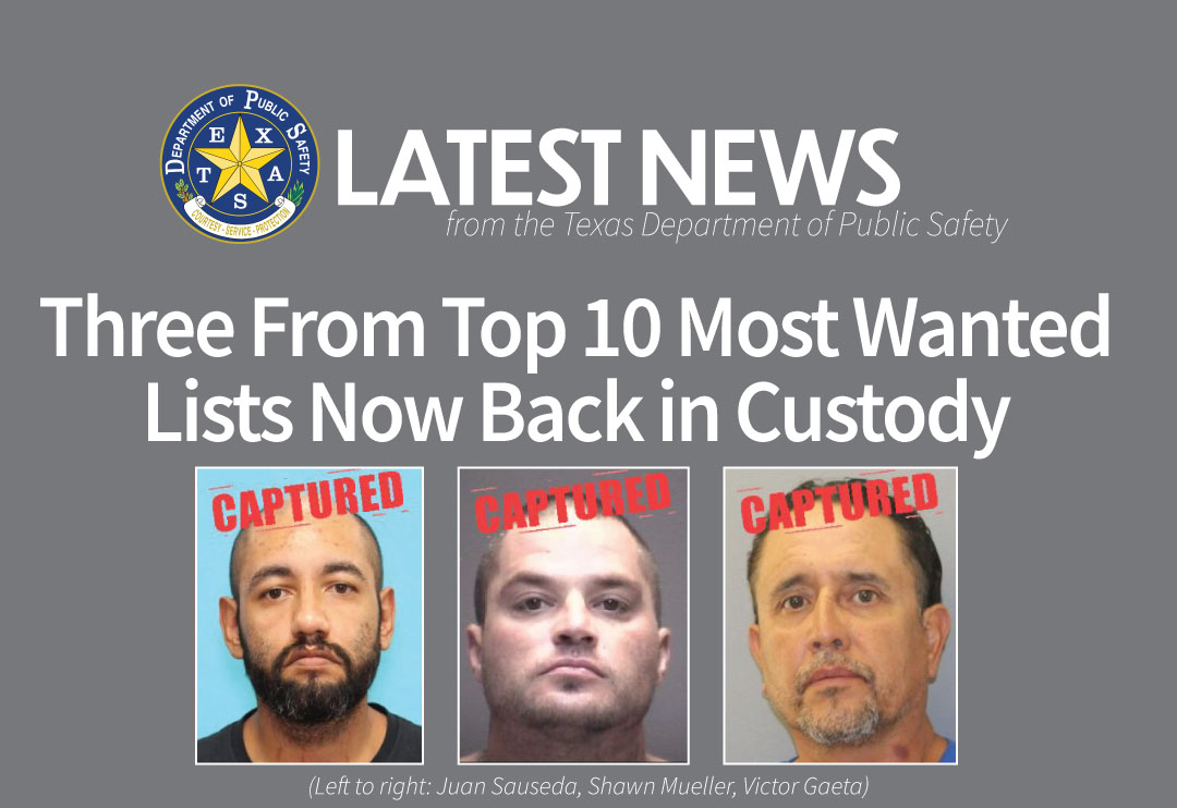 Most Wanted Back in Custody