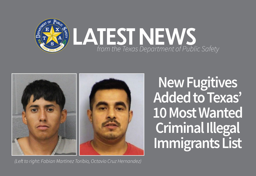 Photos of New Fugitives Added 